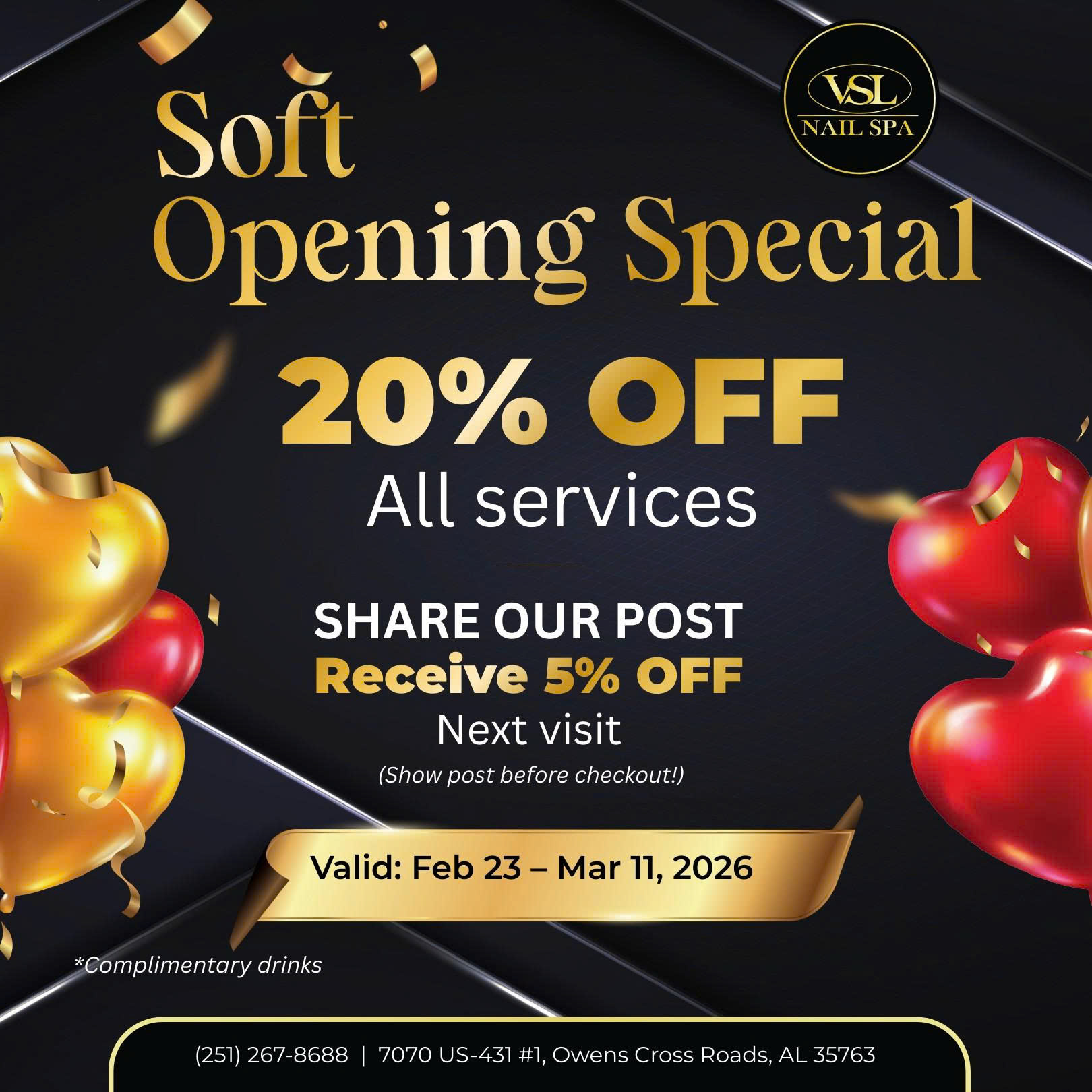 Lexa Nails special promotion