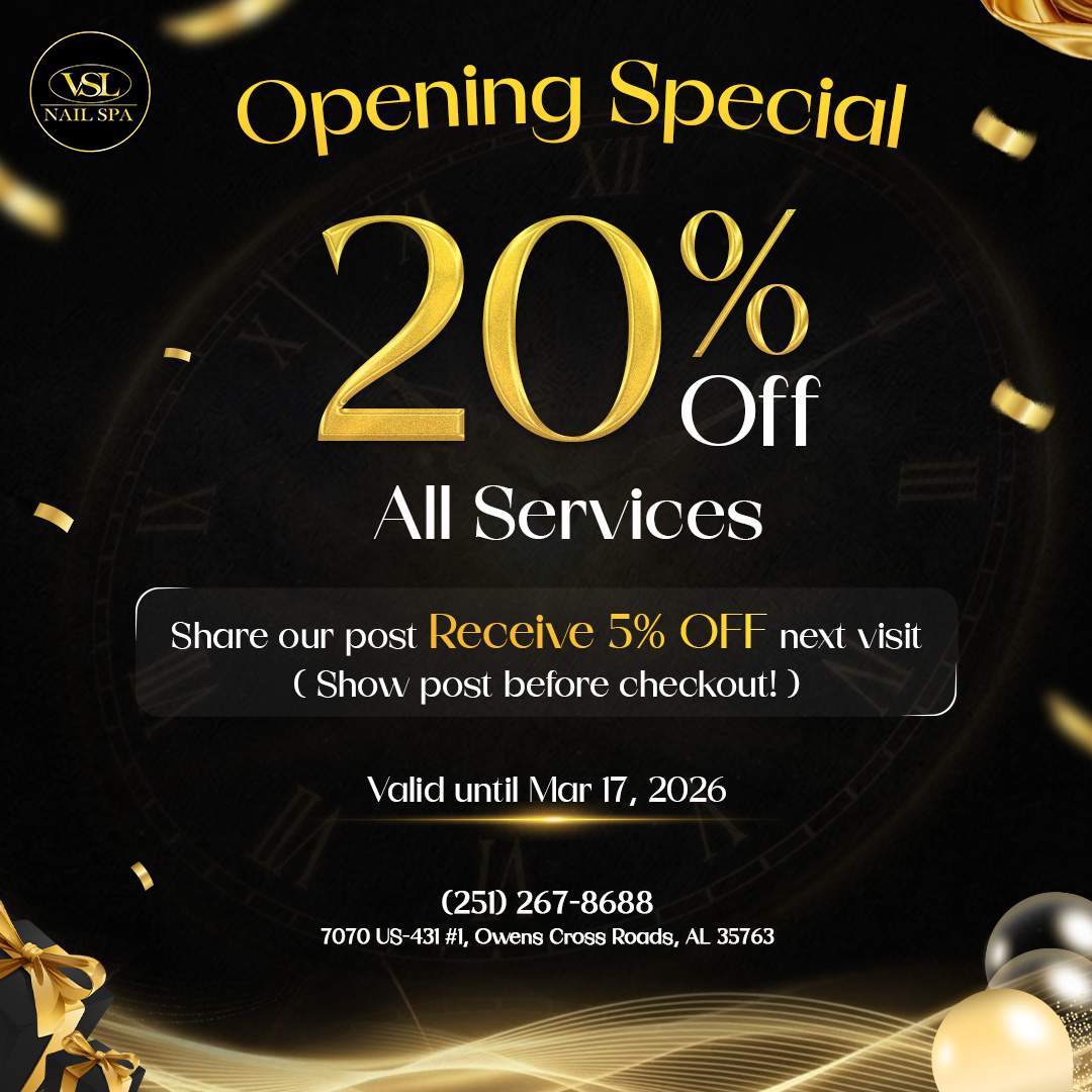 Lexa Nails limited-time promotion